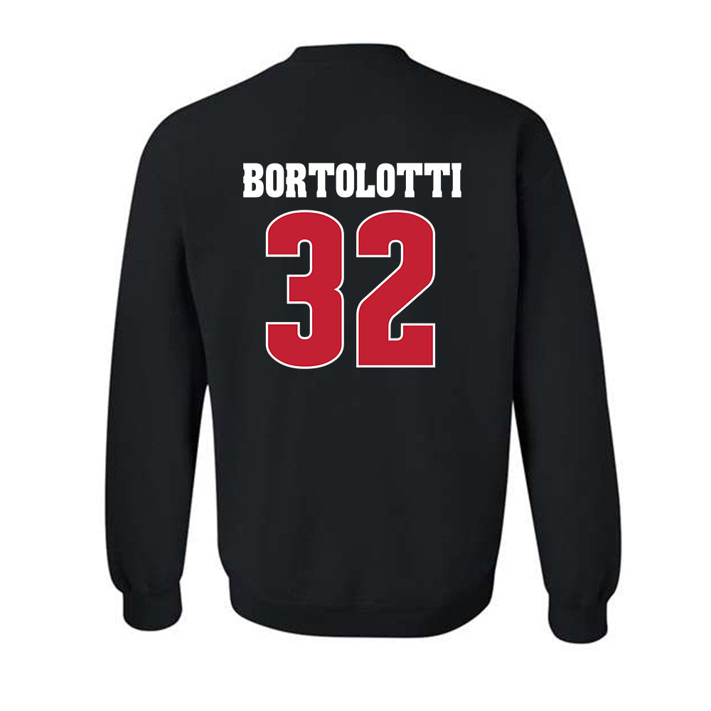 Wisconsin - NCAA Football : Harry Bortolotti - Classic Shersey Crewneck Sweatshirt-1