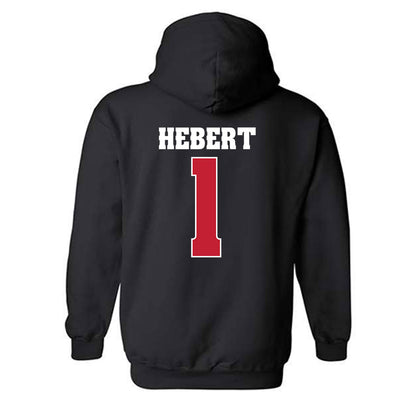 Wisconsin - NCAA Men's Soccer : Matisse Hebert - Classic Shersey Hooded Sweatshirt-1
