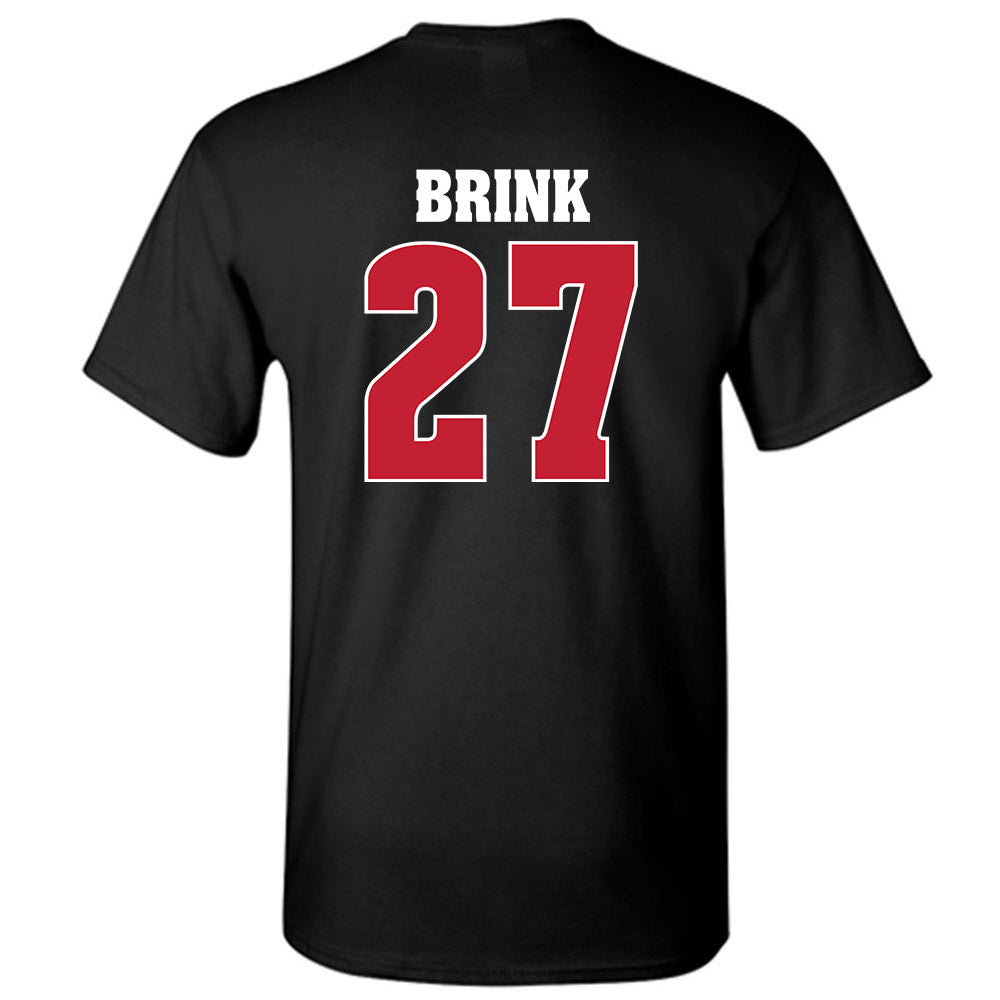 Wisconsin - NCAA Men's Ice Hockey : Finn Brink - Classic Shersey T-Shirt-1
