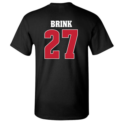 Wisconsin - NCAA Men's Ice Hockey : Finn Brink - Classic Shersey T-Shirt-1