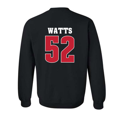 Wisconsin - NCAA Football : Hardy Watts - Classic Shersey Crewneck Sweatshirt-1