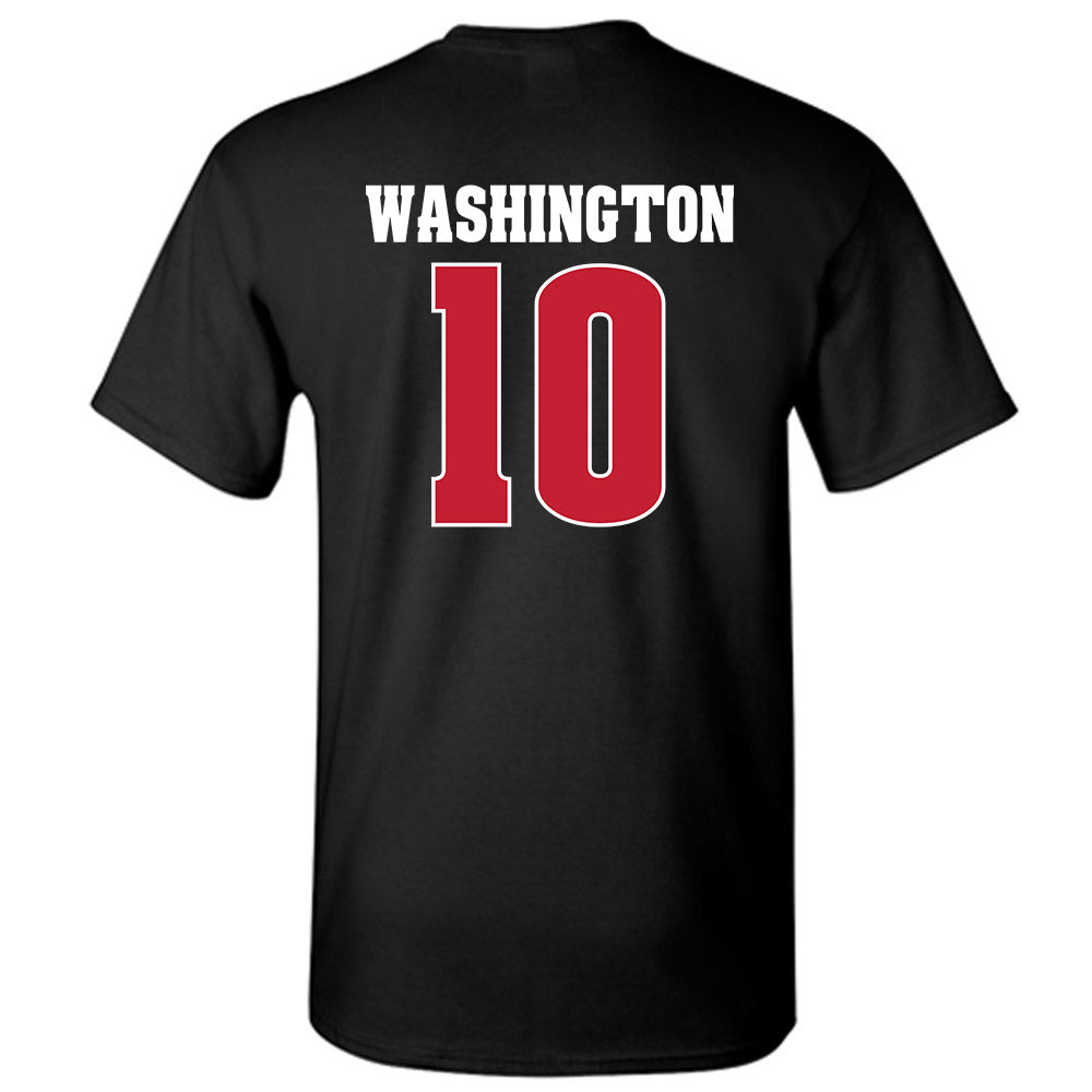 Wisconsin - NCAA Football : Jahmare Washington - Classic Shersey T-Shirt-1