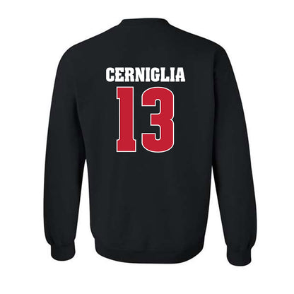 Wisconsin - NCAA Women's Volleyball : Jada Cerniglia - Classic Shersey Crewneck Sweatshirt-1