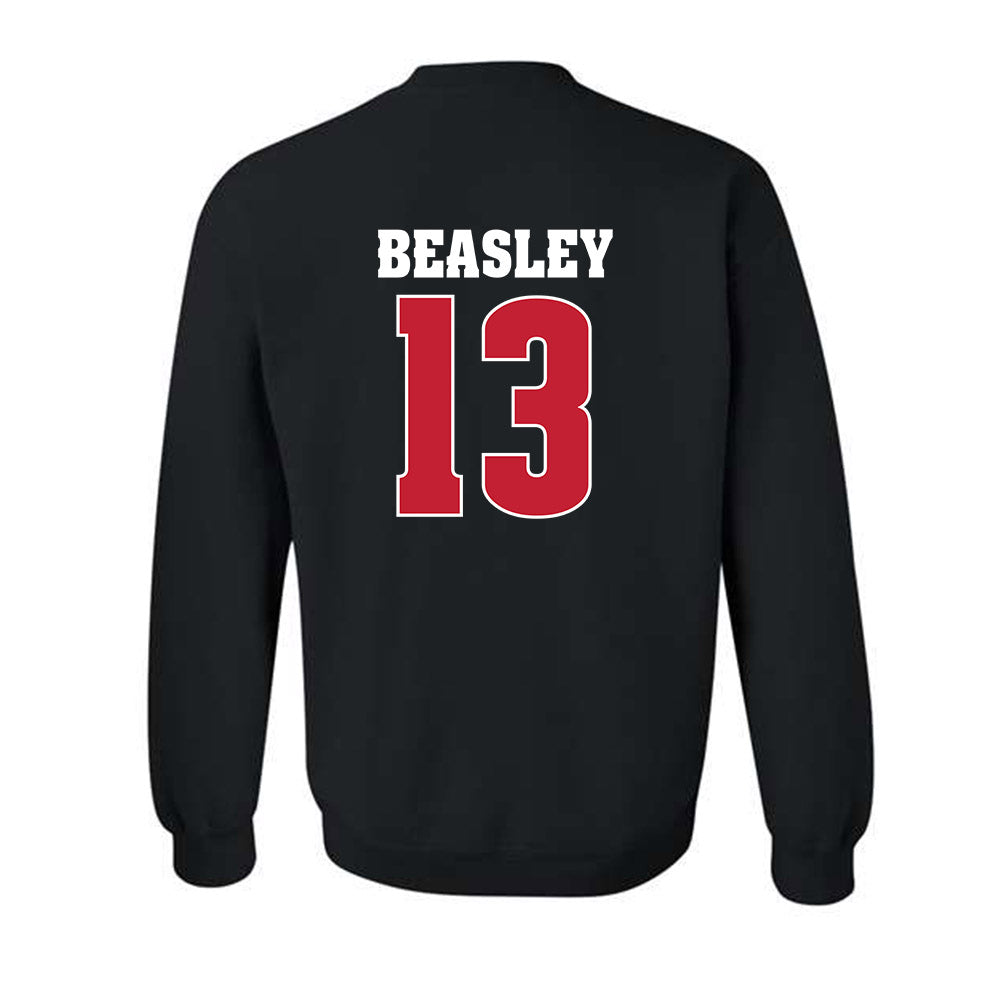 Wisconsin - NCAA Women's Soccer : Sascha Beasley - Classic Shersey Crewneck Sweatshirt-1