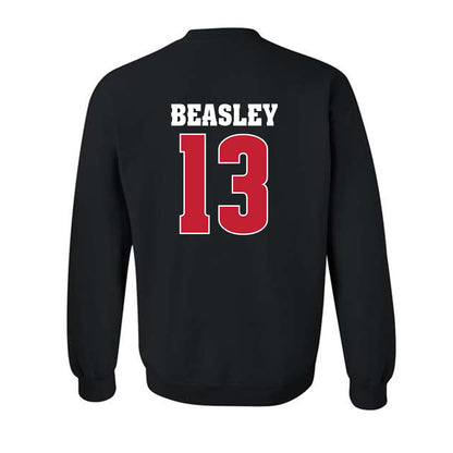 Wisconsin - NCAA Women's Soccer : Sascha Beasley - Classic Shersey Crewneck Sweatshirt-1