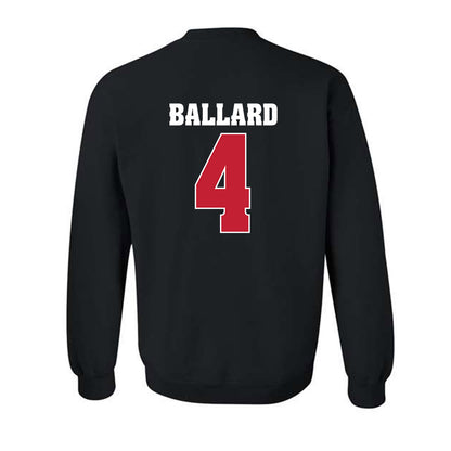 Wisconsin - NCAA Football : Jayden Ballard - Classic Shersey Crewneck Sweatshirt-1