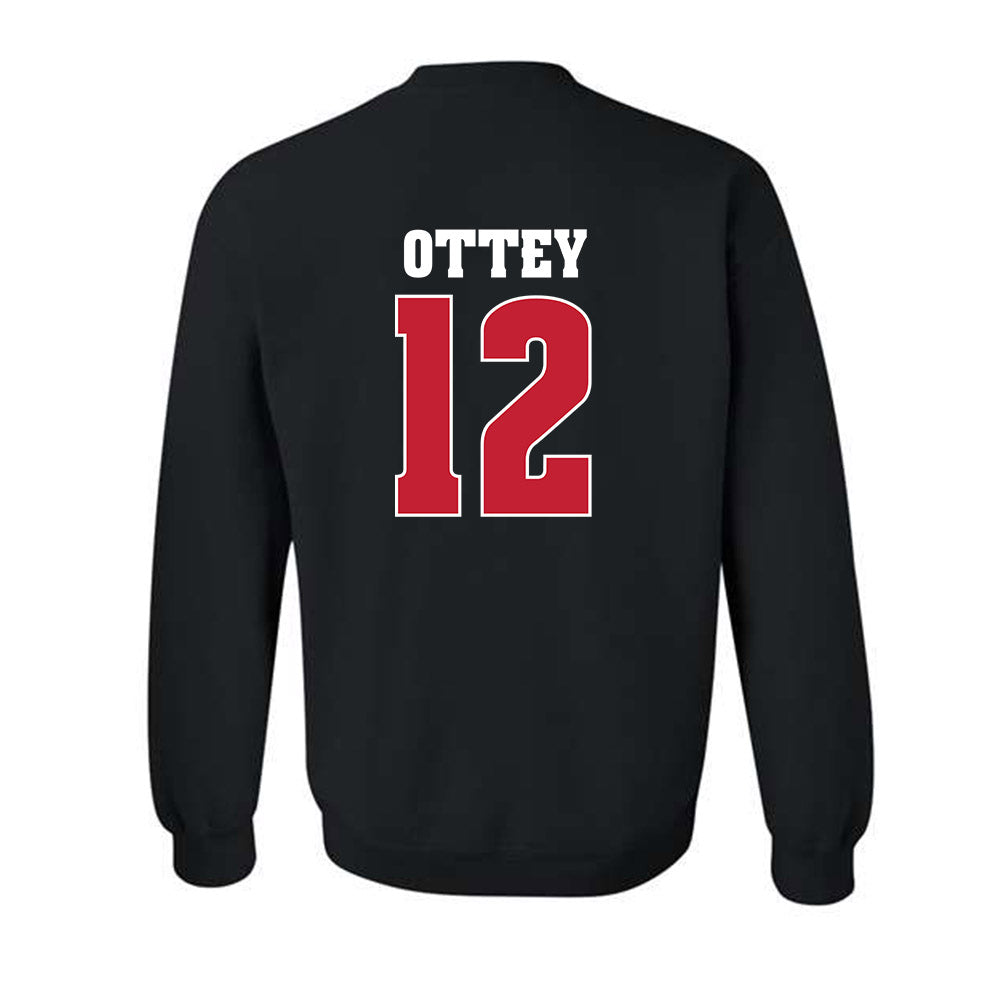 Wisconsin - NCAA Women's Soccer : Ella Ottey - Classic Shersey Crewneck Sweatshirt-1