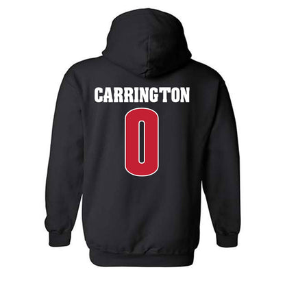 Wisconsin - NCAA Men's Basketball : Braeden Carrington - Classic Shersey Hooded Sweatshirt-1