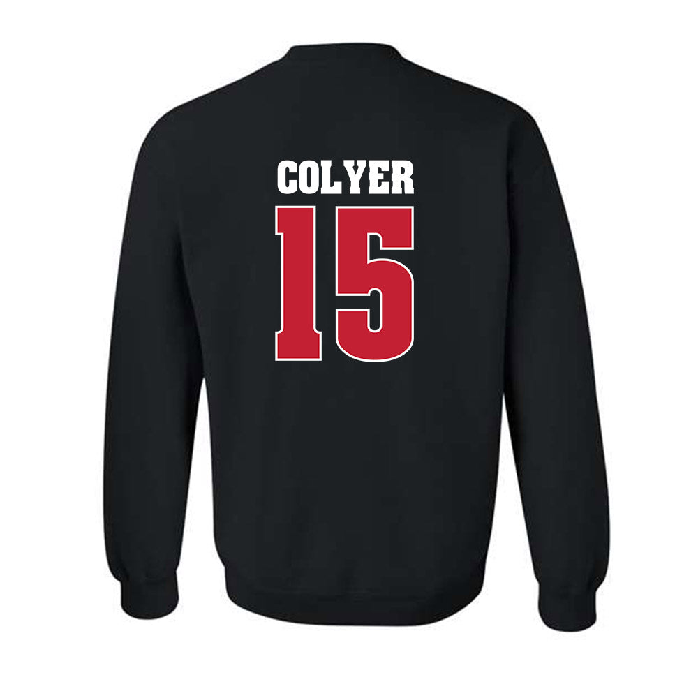 Wisconsin - NCAA Women's Volleyball : Mimi Colyer - Classic Shersey Crewneck Sweatshirt-1
