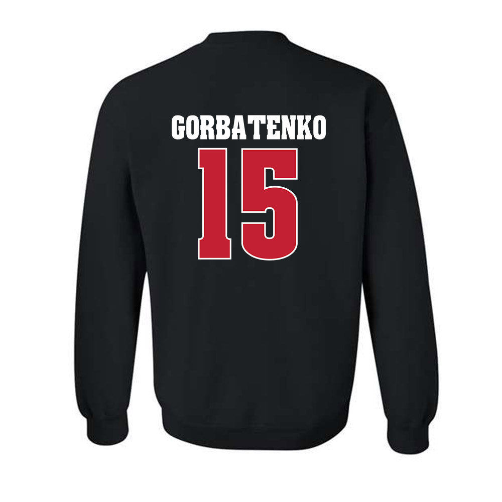 Wisconsin - NCAA Women's Ice Hockey : Nicole Gorbatenko - Classic Shersey Crewneck Sweatshirt-1