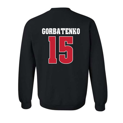 Wisconsin - NCAA Women's Ice Hockey : Nicole Gorbatenko - Classic Shersey Crewneck Sweatshirt-1