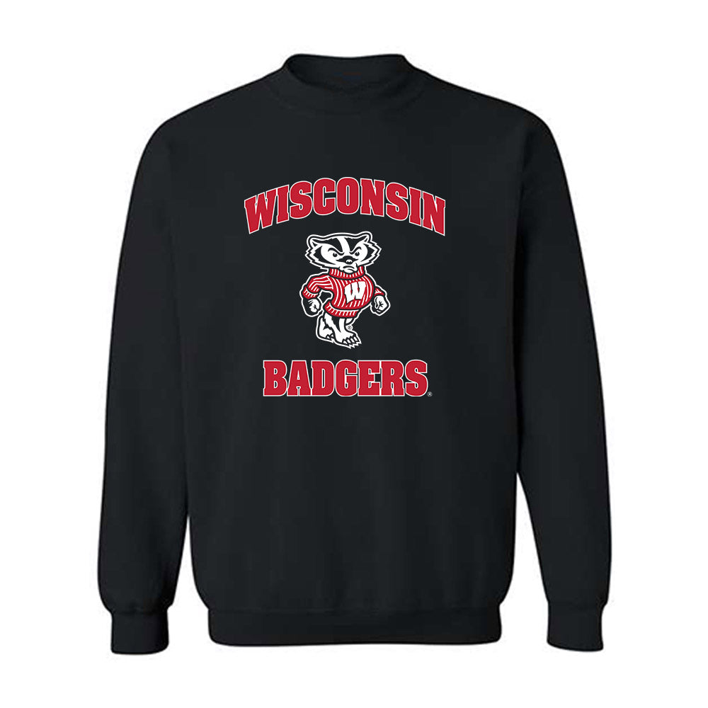 Wisconsin - NCAA Football : Drew Braam - Classic Shersey Crewneck Sweatshirt-0