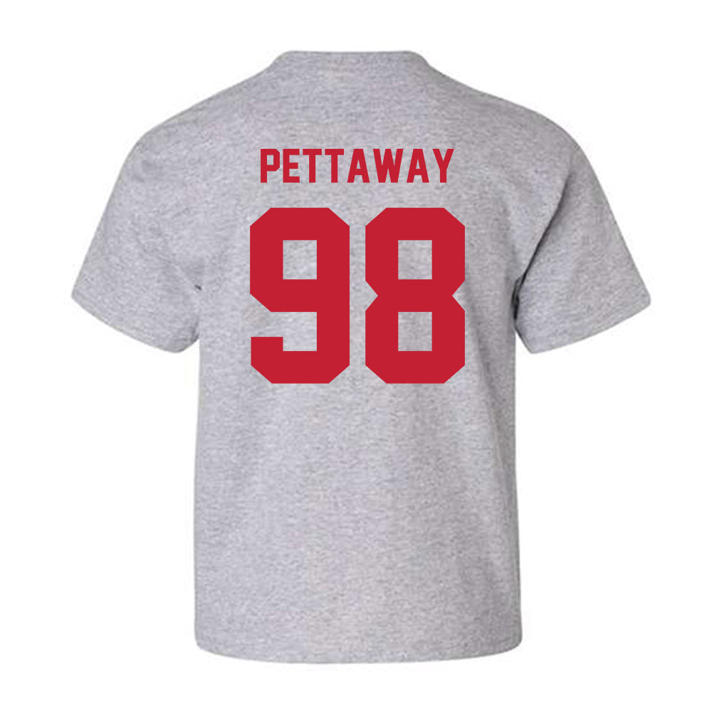 Wisconsin - NCAA Football : Torin Pettaway - Classic Shersey Youth T-Shirt-1