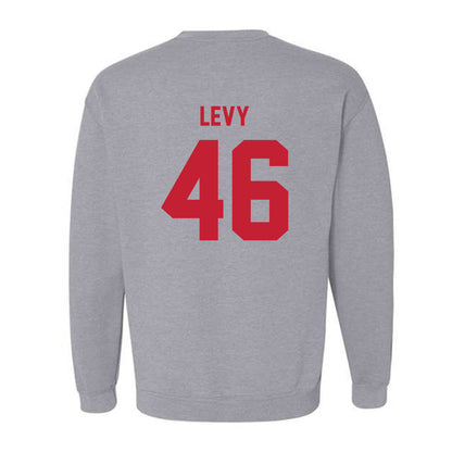 Wisconsin - NCAA Football : Nick Levy - Classic Shersey Crewneck Sweatshirt-1