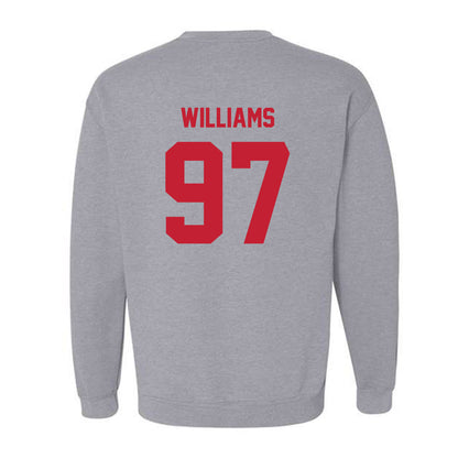 Wisconsin - NCAA Football : jaylen williams - Classic Shersey Crewneck Sweatshirt-1
