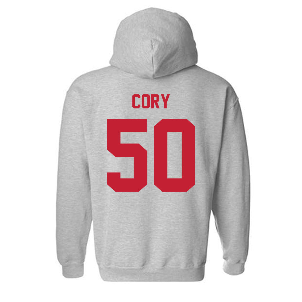 Wisconsin - NCAA Football : Ryan Cory - Classic Shersey Hooded Sweatshirt-1