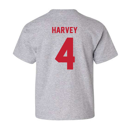 Wisconsin - NCAA Women's Ice Hockey : Caroline Harvey - Classic Shersey Youth T-Shirt-1