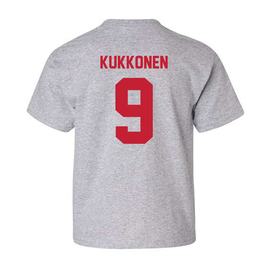 Wisconsin - NCAA Men's Ice Hockey : Kyle Kukkonen - Classic Shersey Youth T-Shirt-0