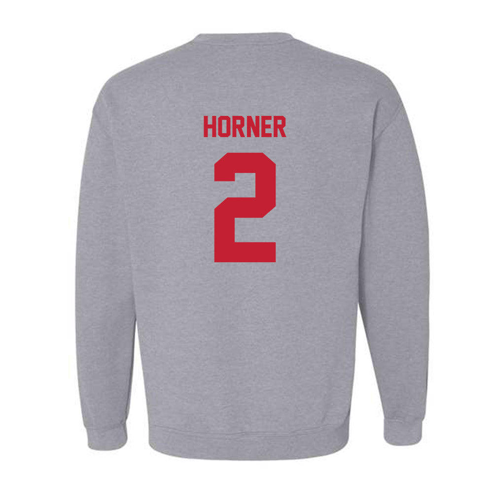 Wisconsin - NCAA Women's Volleyball : Addison Horner - Classic Shersey Crewneck Sweatshirt-1