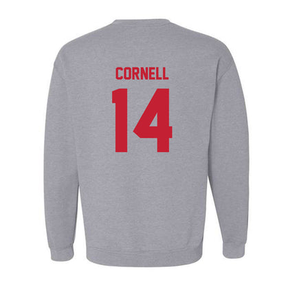 Wisconsin - NCAA Women's Soccer : Megan Cornell - Classic Shersey Crewneck Sweatshirt-1