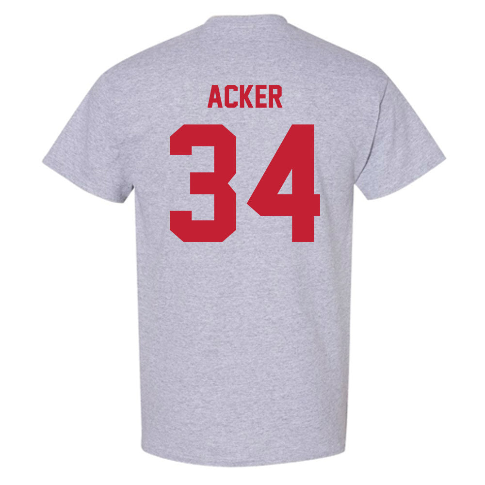 Wisconsin - NCAA Football : Jackson Acker - Classic Shersey T-Shirt-1