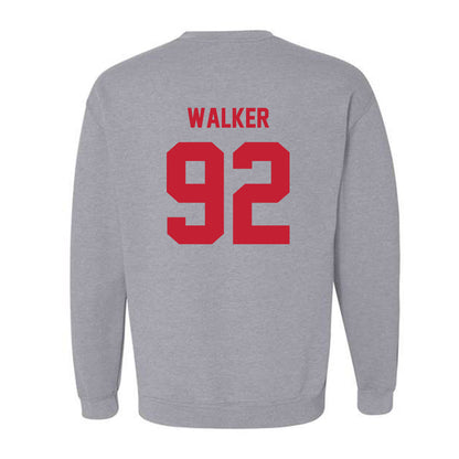 Wisconsin - NCAA Football : Corey Walker - Classic Shersey Crewneck Sweatshirt-1