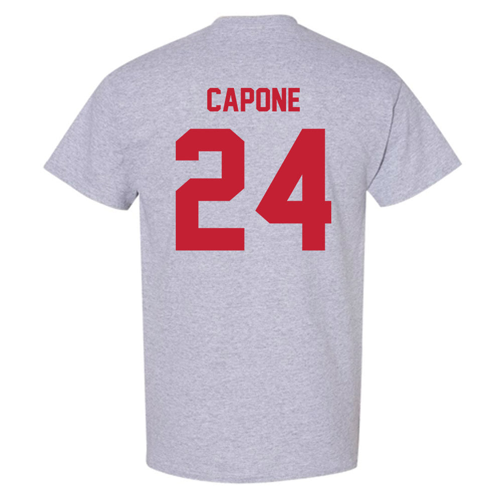 Wisconsin - NCAA Men's Soccer : Caleb Capone - Classic Shersey T-Shirt-1