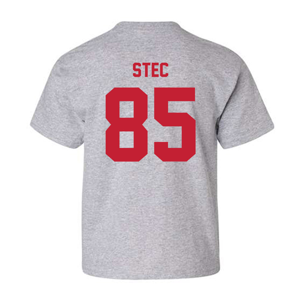Wisconsin - NCAA Football : Grant Stec - Classic Shersey Youth T-Shirt-1