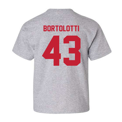 Wisconsin - NCAA Football : Grover Bortolotti - Classic Shersey Youth T-Shirt-1