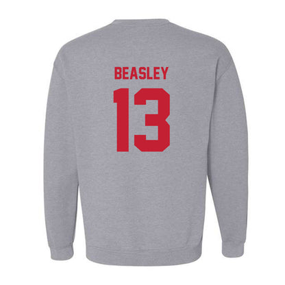 Wisconsin - NCAA Women's Soccer : Sascha Beasley - Classic Shersey Crewneck Sweatshirt-1
