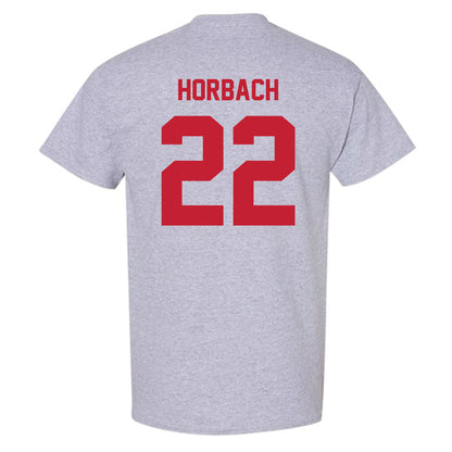 Wisconsin - NCAA Men's Ice Hockey : Jack Horbach - Classic Shersey T-Shirt-1