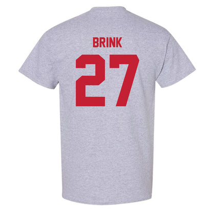 Wisconsin - NCAA Men's Ice Hockey : Finn Brink - Classic Shersey T-Shirt-1