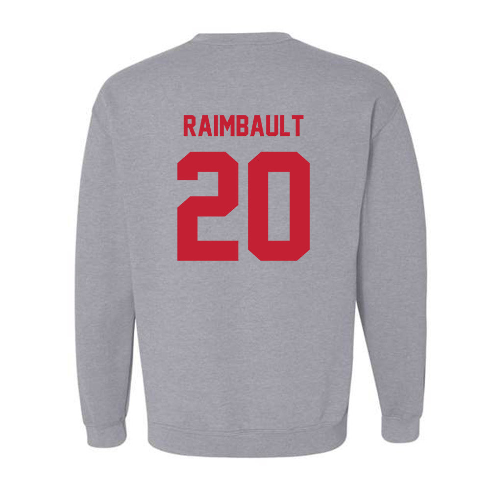 Wisconsin - NCAA Men's Soccer : Thomas Raimbault - Classic Shersey Crewneck Sweatshirt-1
