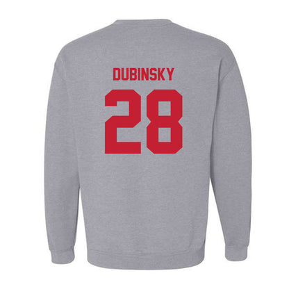 Wisconsin - NCAA Men's Ice Hockey : Aiden Dubinsky - Classic Shersey Crewneck Sweatshirt-1