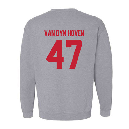 Wisconsin - NCAA Football : Evan Van Dyn Hoven - Classic Shersey Crewneck Sweatshirt-1
