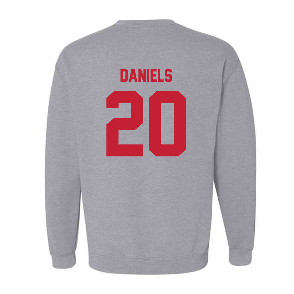Wisconsin - NCAA Women's Basketball : Kyrah Daniels - Classic Shersey Crewneck Sweatshirt-1