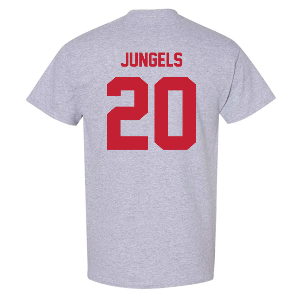 Wisconsin - NCAA Women's Ice Hockey : Vivian Jungels - Classic Shersey T-Shirt-1