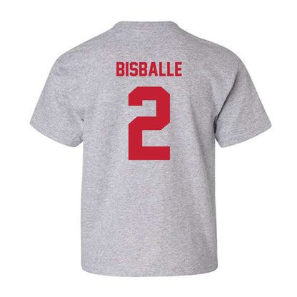 Wisconsin - NCAA Women's Basketball : Alie Bisballe - Classic Shersey Youth T-Shirt-1