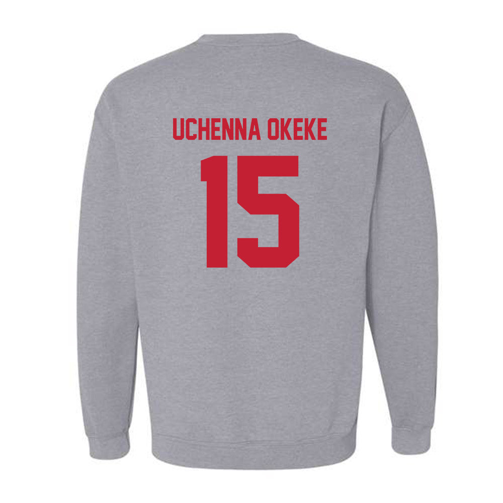 Wisconsin - NCAA Women's Basketball : Gift Uchenna Okeke - Classic Shersey Crewneck Sweatshirt-1