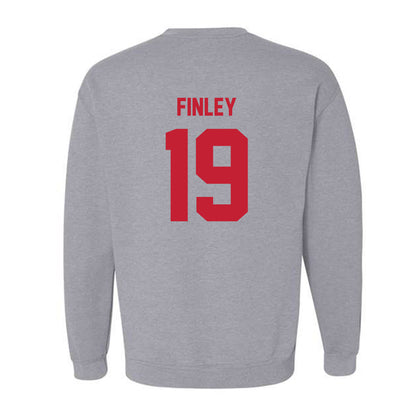 Wisconsin - NCAA Men's Ice Hockey : Quinn Finley - Classic Shersey Crewneck Sweatshirt-1