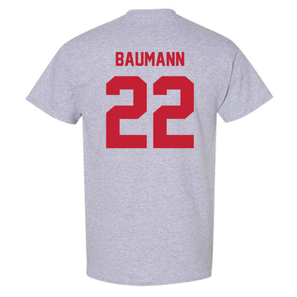 Wisconsin - NCAA Women's Soccer : Jenna Baumann - Classic Shersey T-Shirt-1