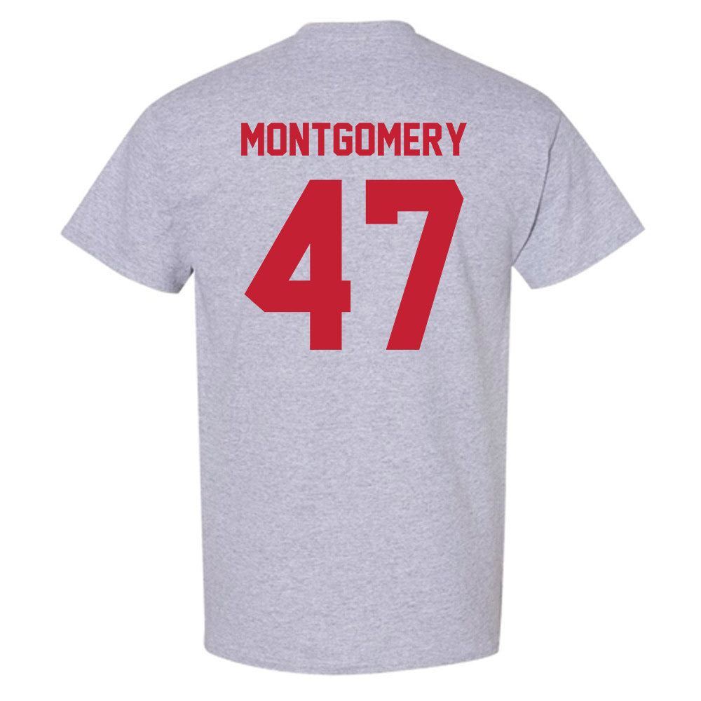 Wisconsin - NCAA Men's Ice Hockey : Blake Montgomery - Classic Shersey T-Shirt-1