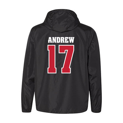 Wisconsin - NCAA Women's Volleyball : Alicia Andrew - Windbreaker-1