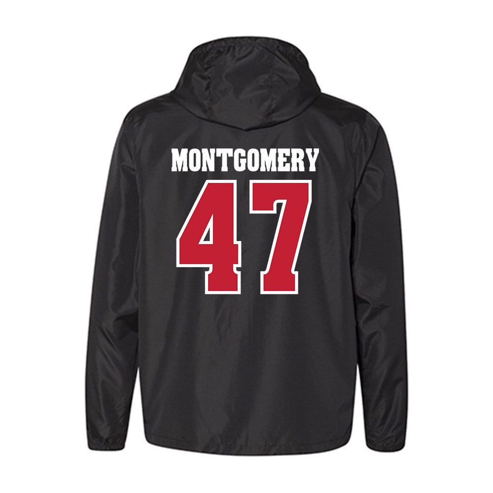 Wisconsin - NCAA Men's Ice Hockey : Blake Montgomery - Windbreaker-1