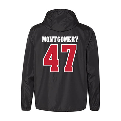 Wisconsin - NCAA Men's Ice Hockey : Blake Montgomery - Windbreaker-1