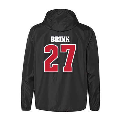 Wisconsin - NCAA Men's Ice Hockey : Finn Brink - Windbreaker-1