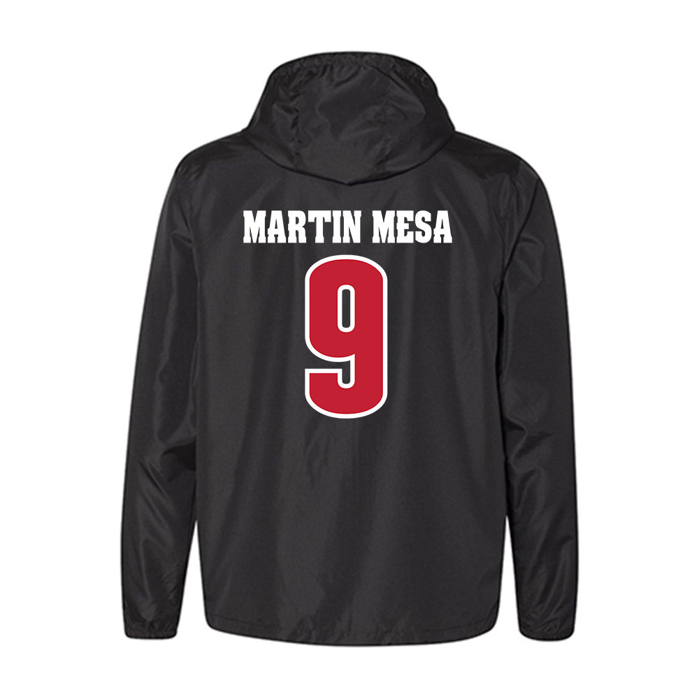 Wisconsin - NCAA Women's Basketball : Alba Martin Mesa - Windbreaker-1