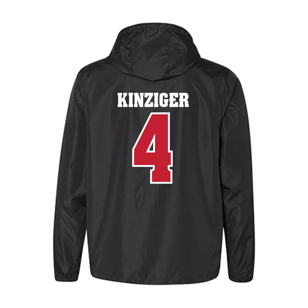 Wisconsin - NCAA Men's Basketball : Zach Kinziger - Windbreaker-1
