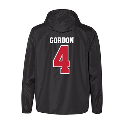 Wisconsin - NCAA Women's Soccer : Taylor Gordon - Windbreaker-1