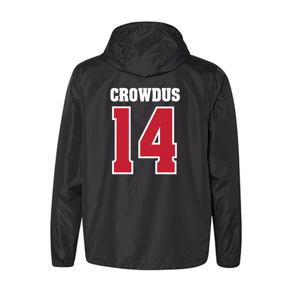 Wisconsin - NCAA Football : Dekel Crowdus - Windbreaker-1